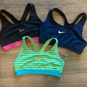 Nike Sports Bras - Size Small Lot!